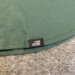 ONEBONE Shirt Mens 2XL Green Big & Tall Stretch Crewneck Tee T-Shirt Soft Casual