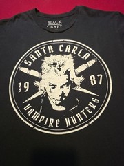 Black Craft Cult Santa Carla Vampire Hunters Lost Boys Black Size Medium EUC