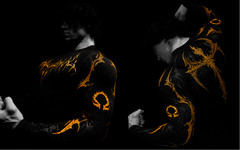Breathedivinity Striped high-elastic sports tight long-sleeved shirt