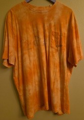 American Eagle Outfitters Snoopy and Woodstock T shirt Mens XXXL Orange Pocket