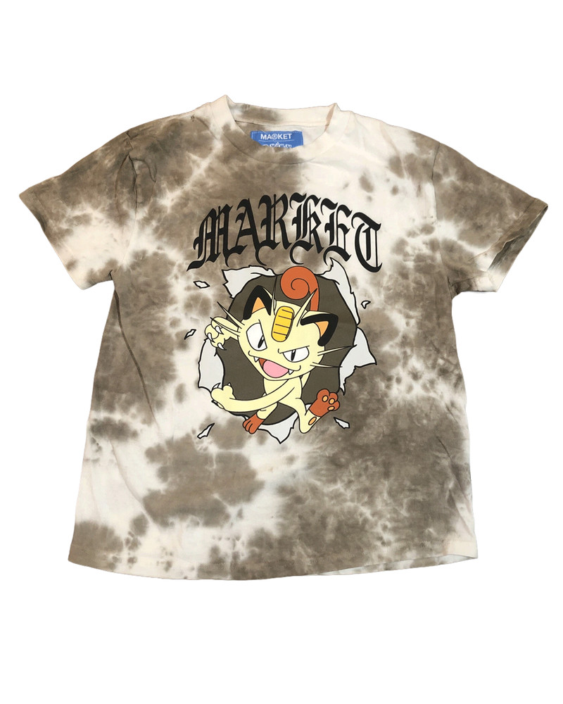 Chinatown Market x Pokemon Meowth Tee Tie Dye – Size S