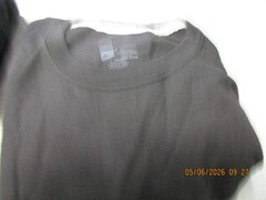 7 Brand New Hanes Most Comfortable Men’s Tagless Crew Black T-Shirts Size L