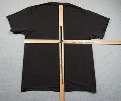 aLab Shirt Mens Large Black Skateboard Tee Streetwear Grim Reaper Skull Skeleton