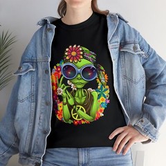 Beautiful Alien Swag Queen Cotton Tee Shirt for Her