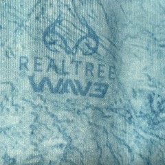 Realtree Sun Block & Fishing Shirt Mens XL Blue UPF30+ Performance Fabric