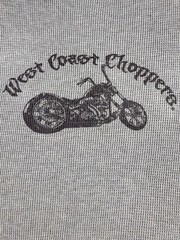 Vintage Jesse James West Coast Choppers Waffle Knit Thermal Long Sleeve Shirt