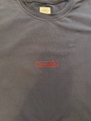 Calvin Klein Jeans Mens Gents T-Shirt Navy Blue Size L