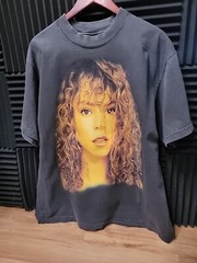 MARIAH CAREY ON SHAKA HEAVYWEIGHT GARMET DYED T SHIRT