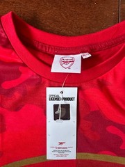 Arsenal F.C. Soccer Red Camo T Shirt World Cup Official Medium Men’s
