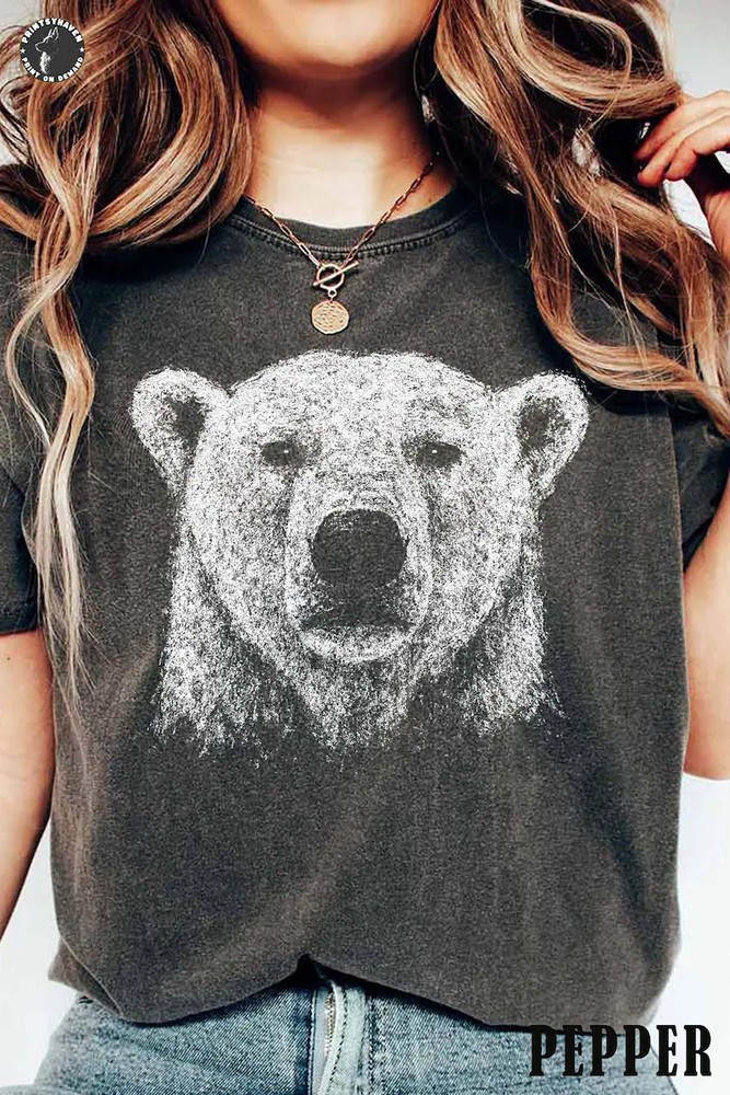 Polar Bear Arctic Wildlife Comfort Tee