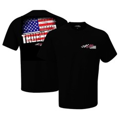 Martin Truex Jr Joe Gibbs Racing Black Flag T Shirt Fan Graphic Tee