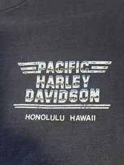 Vtg 70s 80s Harley Davidson Hawaii Tee Crazy Shirt Eagle Pacific Honolulu Medium