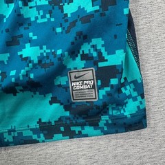 Nike Pro Combat Dri-FIT Shirt Mens XL Digital Camo Fitted Training MMA Fighting