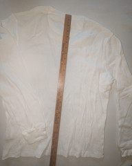 Jachs New York, Waffle Knit Henley Long Sleeve Casual Shirt, Men’s M, Beige
