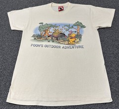 VTG Pooh’s Outdoor Adventure Embroidered Applique Single Stitch USA RARE GRAIL