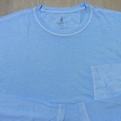 JOHNNIE O Mens 2XL XXL T SHIRT BRENNAN 2.0 MALIBLU BLUE LONGSLEEVE GOLF SURF TEE