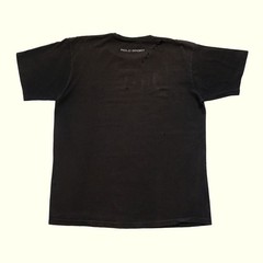 RALPH LAUREN POLO SPORT RLX VTG Y2K RETRO DISTRESSED FADED BLACK T SHIRT SZ L