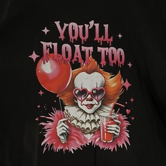 NWOT Port and Company Black “It” Graphic T-Shirt Size XL