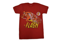 DC Comics Mens The Flash Superhero Tee Shirt New XS, S