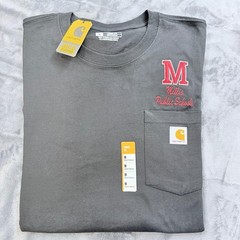 NWT Blunde 2 Carhartt Men’s Workwear Black T-Shirt Size Sz M Loose Fit K87-M USA