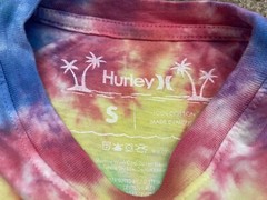 $34 BRAND NEW HURLEY MENS TEE T SHIRT TYE TIE DYE PRIDE MULTI COLOR RARE