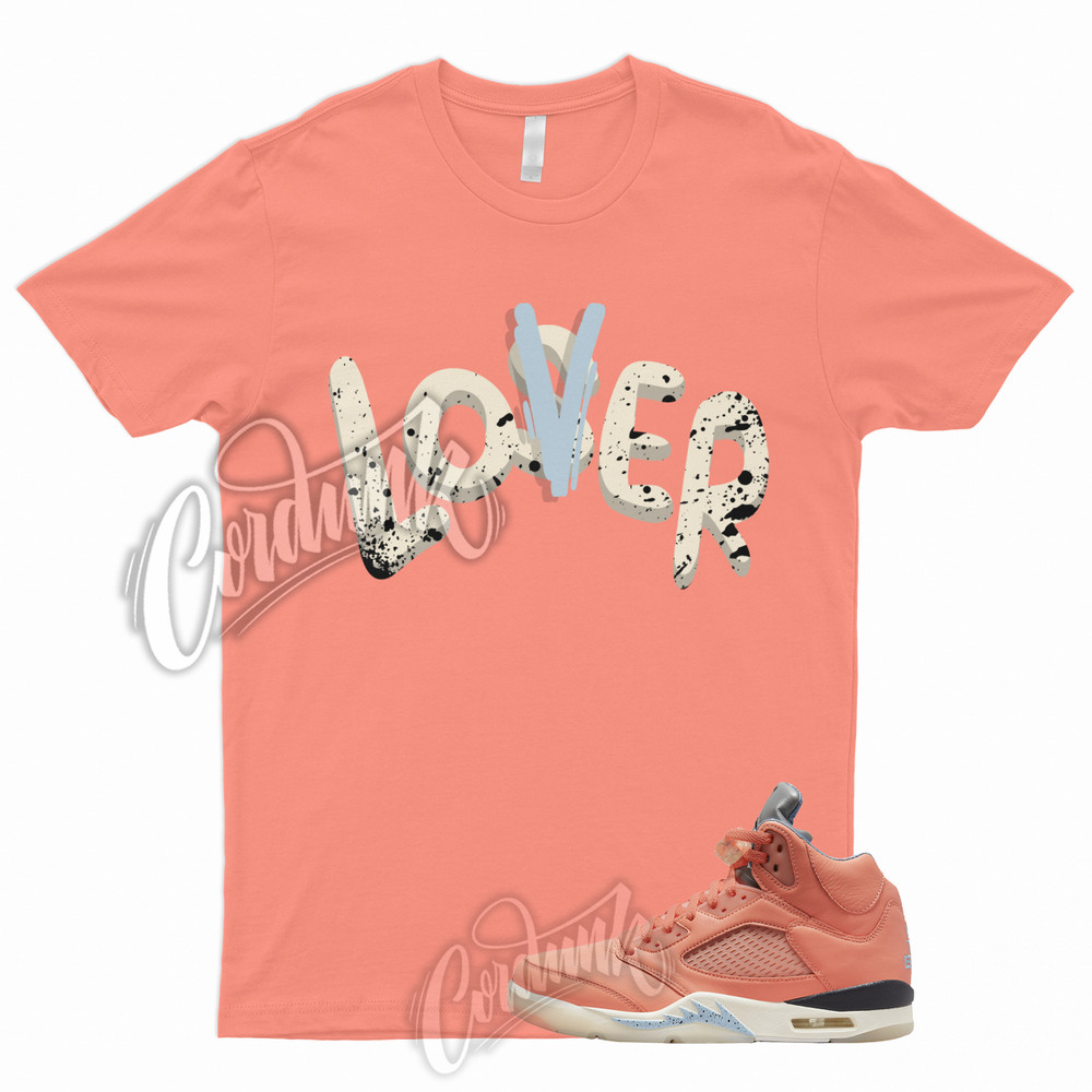 LO T for 5 Crimson Bliss Leche Blue Sail Shirt To Match 5 Coral Jordan
