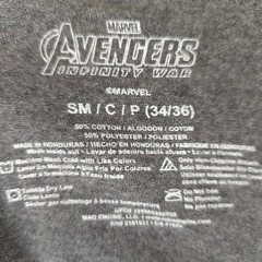 Avengers Infinity War T Shirt Mens Size Small Gray Marvel Comics Movie Tee