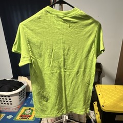 Gildan Men’s S Green Graphic DryBlend Cotton Blend Short Sleeve T-Shirt