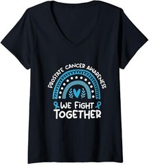 We Fight Together Prostate cancer Awareness Prostate Ladies’ O-Neck Tshirt