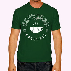 Espresso Baseball Est 2026 T-Shirt
