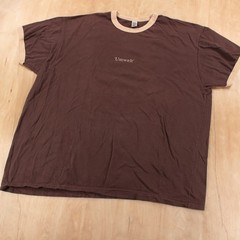 Umwelt human animal science nature ringer t-shirt XL american apparel y2k tee