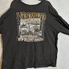Harley-Davidson Voo Doo Shirt Mens XL Black New Orleans Louisiana Long Sleeve