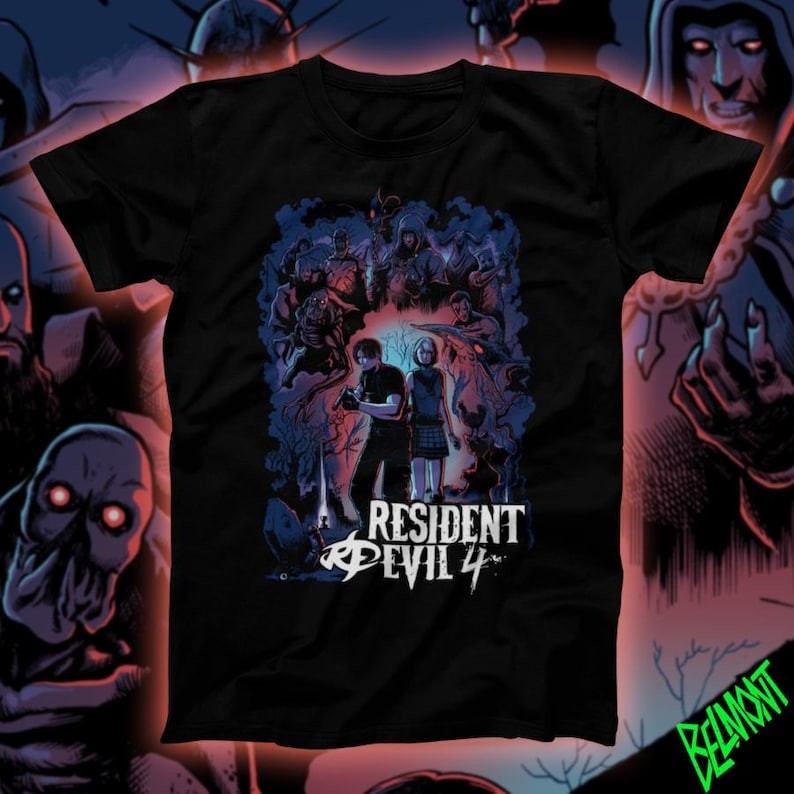 Resident Evils RE4 The Graphic T Shirt Cotton Streetwear Summer Outfit