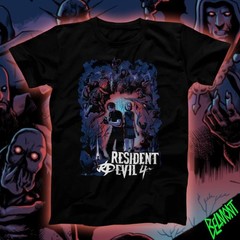 Resident Evils RE4 The Graphic T Shirt Cotton Streetwear Summer Outfit