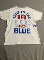 Way To Celebrate! Patriotic Men’s Graphic T-Shirt Size XL