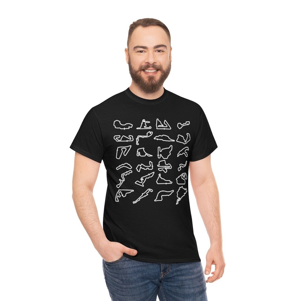 F1 Tracks Shirt, Formula 1 Gift Shirt, Racing Gift, Gift for F1, Racing Shirt