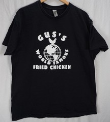 GUS’S FRIED CHICKEN T SHIRT TEE BIRMINGHAM AL ALABAMA BLACK WHITE MENS SIZE XL