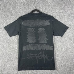 Travis Scott Cactus Jack Utopia Tour T-Shirt Green Hyena Faded Shirt Size Medium