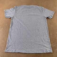 Next Level Adult Size Medium Heather Gray Short Sleeve Crew Neck T-Shirt New