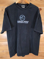 VTG Spearmint Rhino Strip Club T-Shirt Men 2XL Rhino Money Stripper Fade Y2K