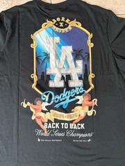 Born X Raised LA Dodgers Opening Day T-shirt AUTHENTIC Cherub Angel Tee Size XL