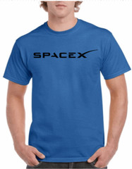 SpaceX Space X T-Shirt 100% Cotton tshirt TEE S-3XL Various Colors Musk Tesla