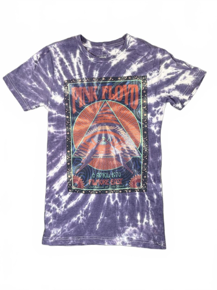 Pink Floyd Filmore East Tie-Dye Retro Style Graphic T-Shirt – Size Medium