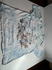 Vintage Liquid Blue Shirt Mens L Coral Reef Aquatic Ocean Fish AOP 90’s Thrashed