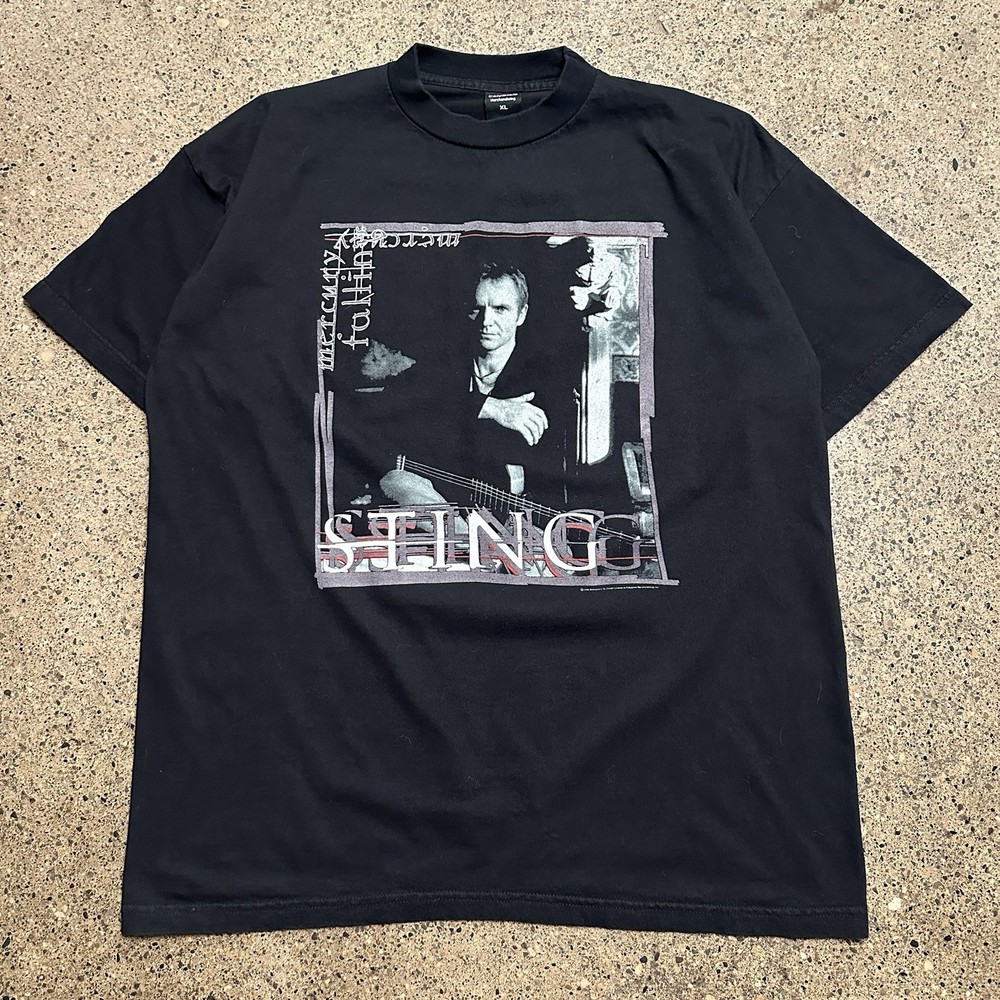 PolyGram Merchandising Vintage 90s Sting Mercury Falling Tour 1996 Tee XL
