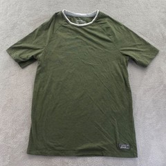 Eddie Bauer Men’s Lounge T-Shirt Medium Green Short Sleeve Crewneck Casual Tee