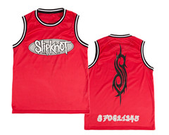Slipknot Band Logo Classic Basketball Jersey 3D AOP Unisex S-6XL IM1461