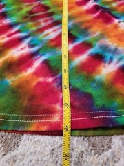 Hand Tie Dyed T Shirt Men’s Medium 100% Cotton Pre Washed ShortSleeve Gift #5
