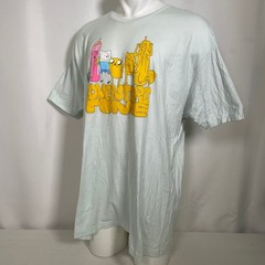 Adventure Time Finn Jake Group Portrait BoxLunch Light Blue T-Shirt Men’s 2XL