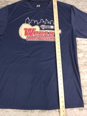 A4 Sandlott World Championship Baseball T Shirt Blue Men’s No Size Tag